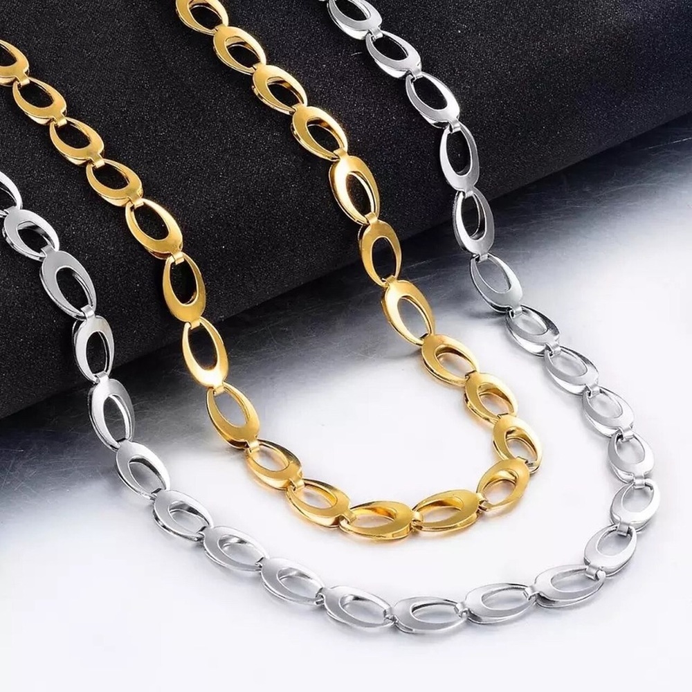 Stainless Steel Unisex Fashion Necklace - Picture 2 of 5